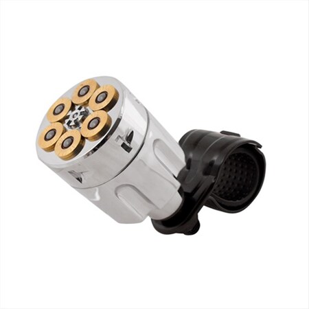 Pilot Automotive 44 Magnum Revolver Steering Wheel Spinner Knob IP-142